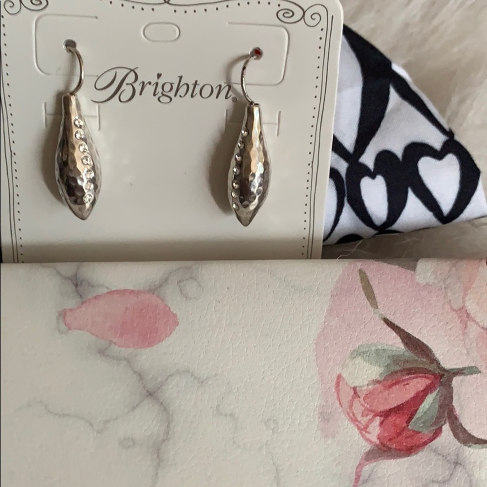 Sterling silver drop earrings